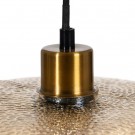 CEILING LAMP CARAMEL METAL-GLASS 26 X 26 X 15 CM thumbnail