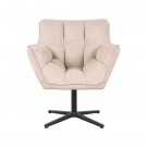 LOUNGE CHAIR IAN NATURAL BOUCLE thumbnail