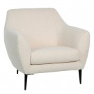 Lenestol beige stoff-metall 90x82x82 thumbnail