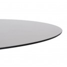 MAIN TABLE GLASS-NATURAL FIBER ROOM 80 X 80 X 35 CM thumbnail