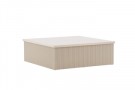 Lenox Sofabord 90 x 90 Beige, OBS KOMMER IKKE PÅ LAGER FØR 2025-02-17 thumbnail