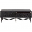WOOOD BEQUEST COFFEE TABLE / TV UNIT WOOD BLACK 120  thumbnail