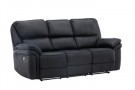 Saranda reclinersofa svart thumbnail