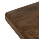 COFFE TABLE BROWN MANGO WOOD ROOM 60 X 60 X 45 CM thumbnail