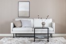 Zoom 2-seter sofa hvit  thumbnail