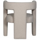 WOOOD TIWA ARMCHAIR BOUCLÉ BEIGE thumbnail