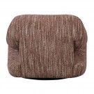 WOOOD FOLKE ARMCHAIR CHENILLE 2 farger Natur og old pink thumbnail