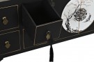 TV CABINET SPRUCE MDF 130X26X51 ORIENTAL BLACK thumbnail