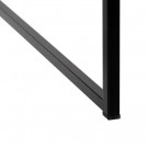 Lenestol sort stoff-metall 65x85x73 thumbnail