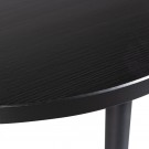 WOOOD  Laut salongbord furu rundt ø60cm dyp svart [fsc] thumbnail