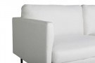 Zoom 2-seter sofa hvit  thumbnail
