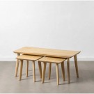 SETT: S/3 MAIN TABLE NATURAL WAY MANGO WOOD 110 X 50 X 45 CM thumbnail
