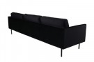 Zoom 3-seter sofa svart thumbnail