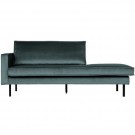 WOOOD RODEO DAYBED LEFT VELVET TEAL thumbnail