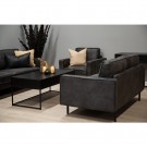 Alexis - Sofabord Svart 120x60x50 Mdf, Metall thumbnail