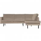 WOOOD RODEO CORNER SOFA RIGHT VELVET KHAKI thumbnail
