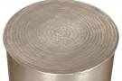 ACADA TABLE SET 4 ALUMINIUM 90X90X47 AGED GOLDEN thumbnail
