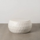COFFE TABLE BEIGE CEMENT 92 X 92 X 45 CM613551 thumbnail