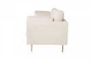 BESTSELGER Boom 3-seter sofa hvit  thumbnail