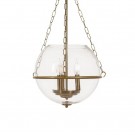 CEILING LAMP GOLD METAL / GLASS LIGHTING 35 X 35 X 70 CM thumbnail