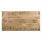 MAIN TABLE NATURAL-BLACK WOOD / METAL 120 X 60 X 45 CM thumbnail
