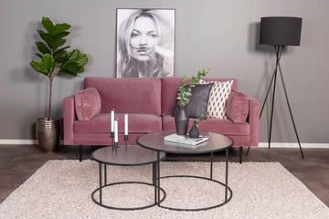 Boom 3-seter sofa gammelrosa