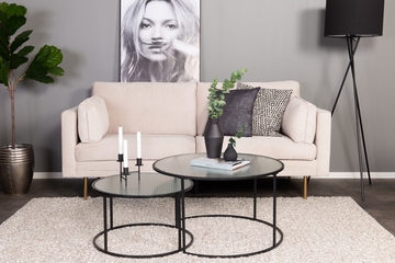 BESTSELGER Boom 3-seter sofa hvit 