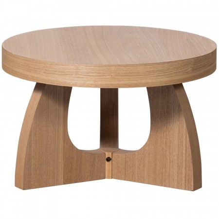 WOOOD Tala sidebord i MDF fiber natural 35xø55cm