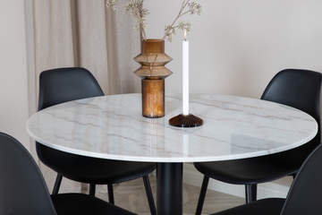 Estelle rundt spisebord ⌀106 hvit
