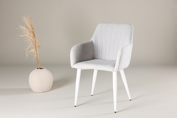Comfort 2pk Spisestol Lysegrå