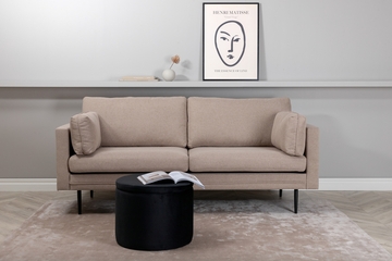 Boom 3-seter sofa brun
